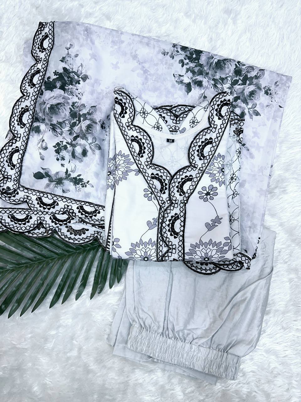 Keshav Pure Muslin Printed Kurti With Bottom Dupatta Wholesale Price In Surat